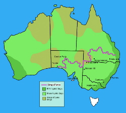Dingo fence map Dingo Fence Map