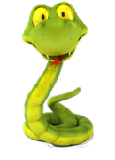 Cartoon Australian Snake