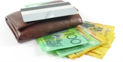 Australian Money - Wallet and Credit Card