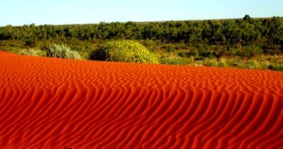 Red Outback Sand Hill