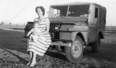 Stella Bell & Child in the Outback