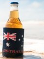 Australian Stubby Holder with a Beer in it