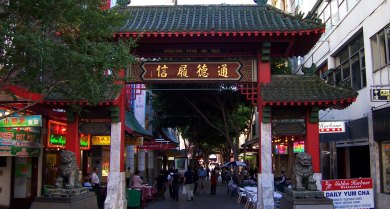 Chinatown in Sydney