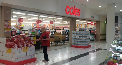 An Australian Coles Supermarket