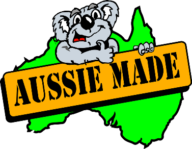 Aussie Made Sign Held By Koala