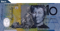 $10 Note - Dame Mary Gilmore