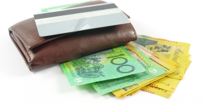 Australian Money - Wallet and Credit Card