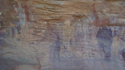 Rock Art Found On The Great Barrier Reef Australia
