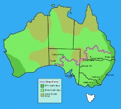 Dingo Fence Map