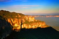 Sunshine over Blue Mountains