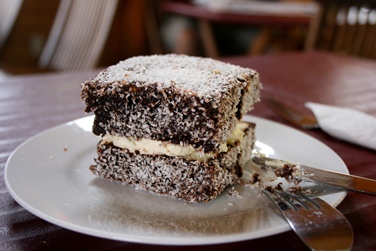 Australian Cake - The Delicious Lamington