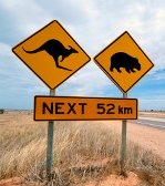 Australian Road Sign