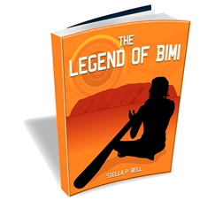 3D E-Book Cover Of The Legend Of Bimi