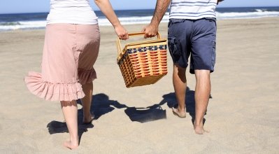 A Picnic On The Beach